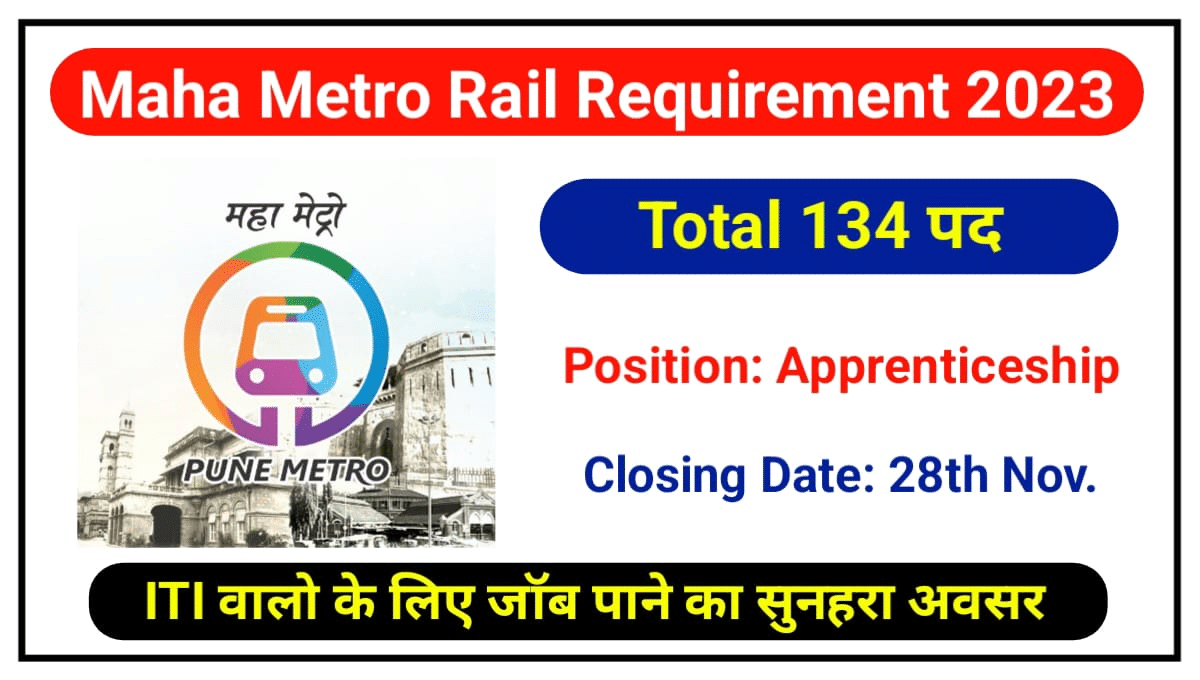 Metro Railway Group C Recruitment 2024 Now Ojas Club